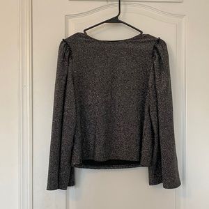 Express shimmery evening top